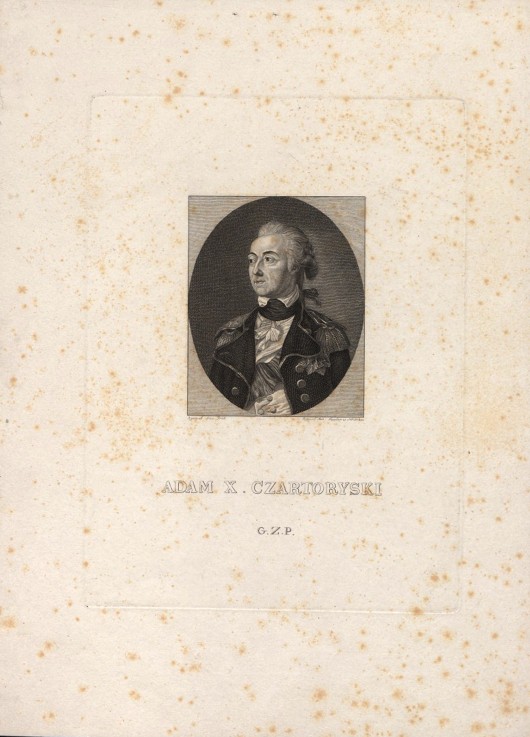 Prince Adam Kazimierz Czartoryski (1734-1823) od Unbekannter Künstler