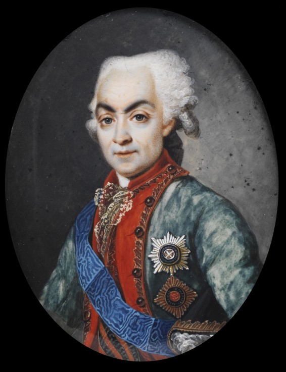 Prince Nikolai Vasilyevich Repnin (1734-1801) od Unbekannter Künstler