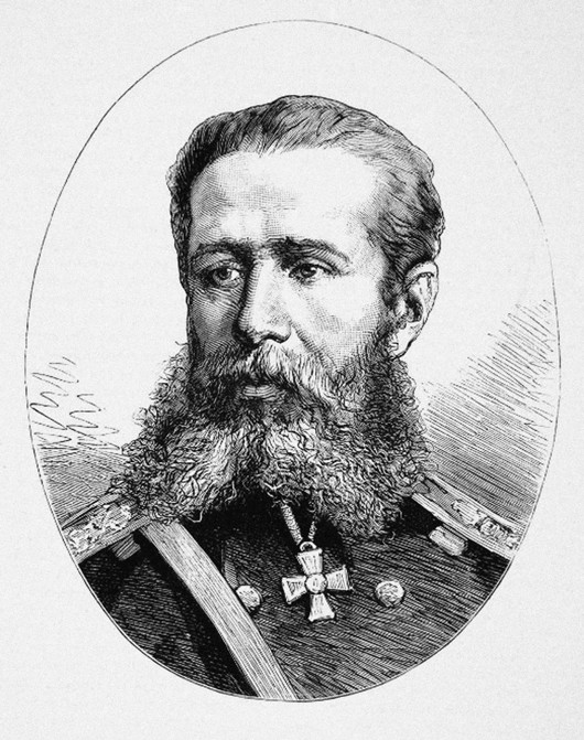 General Count Iosif Gurko od Unbekannter Künstler