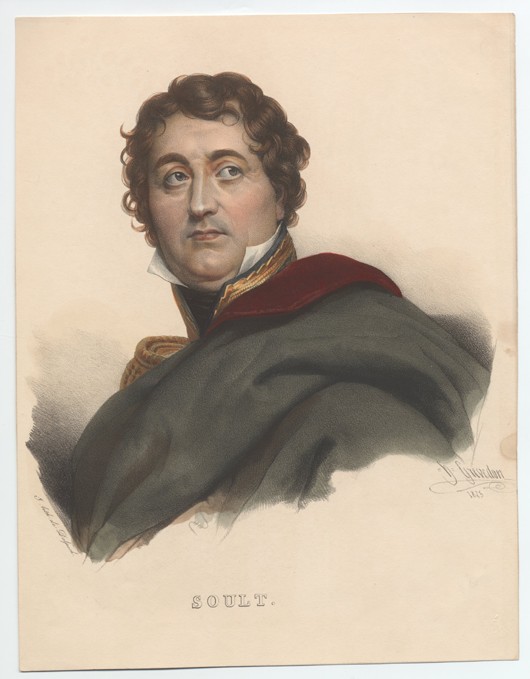 Marshal General Nicolas Jean-de-Dieu Soult od Unbekannter Künstler