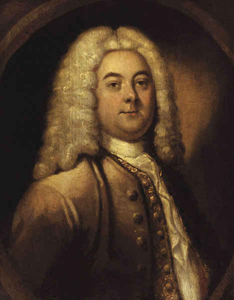 George Frideric Handel (1685-1759) od Unbekannter Künstler