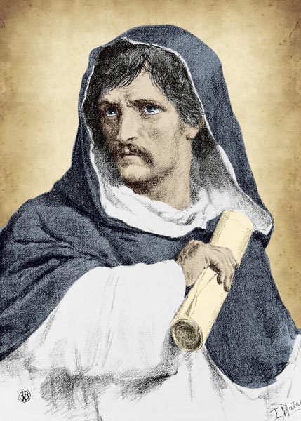Giordano Bruno od Unbekannter Künstler