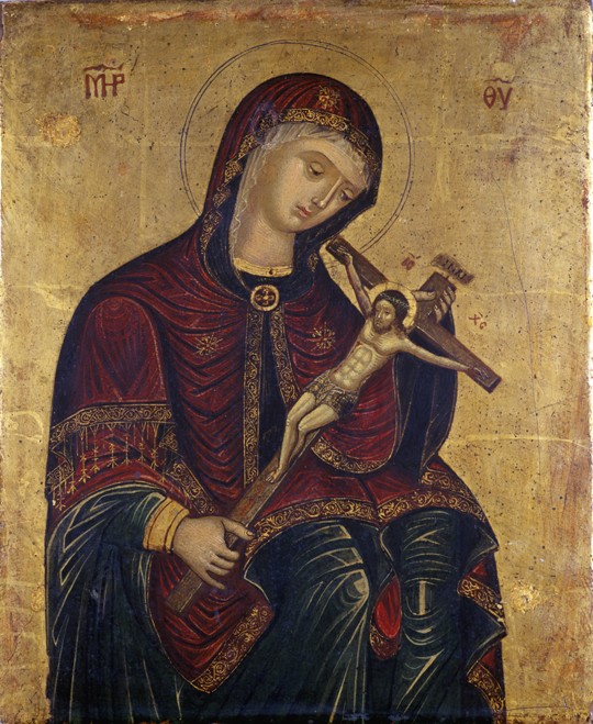 The Virgin with the Crucifix (Pietà) od Unbekannter Künstler