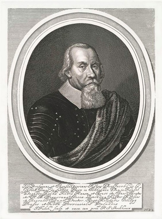 Field Marshal and Count Jacob De la Gardie od Unbekannter Künstler