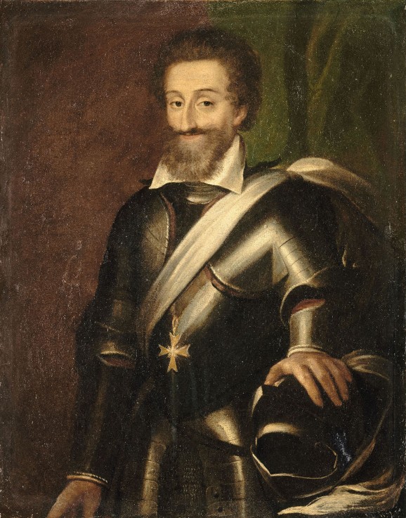 King Henry IV of France od Unbekannter Künstler