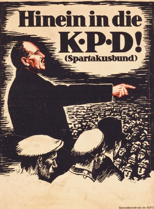 Into the K.P.D.! (Spartacus League) od Unbekannter Künstler