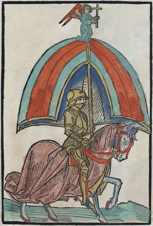 Illustration from the Richental's illustrated chronicle od Unbekannter Künstler