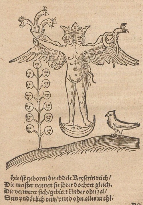 Illustration for The Rosary of the Philosophers (Rosarium philosophorum sive pretiosissimum donum De od Unbekannter Künstler