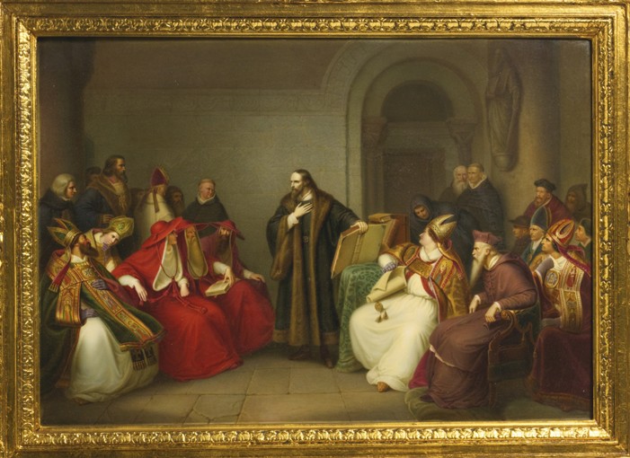 John Hus before Council of Constance od Unbekannter Künstler