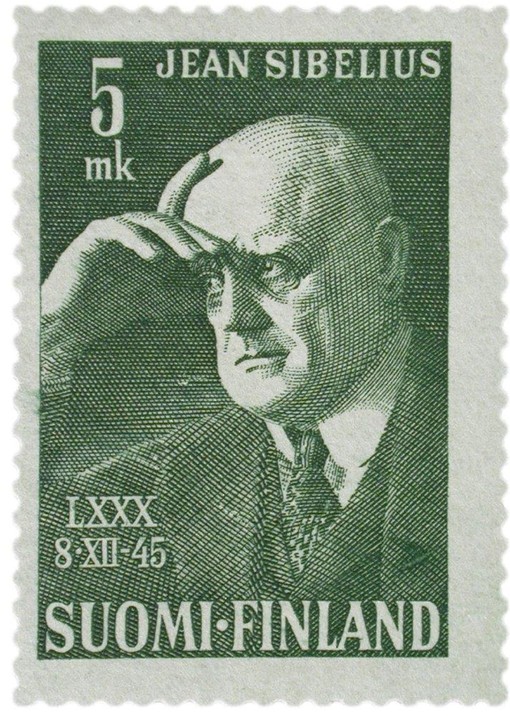 Jean Sibelius (postage stamp) od Unbekannter Künstler
