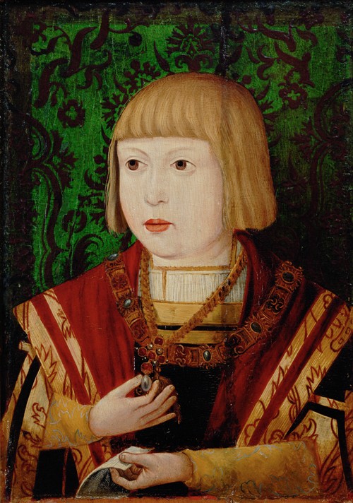 Emperor Ferdinand I (1503-1564) at the age of ten or twelve years od Unbekannter Künstler