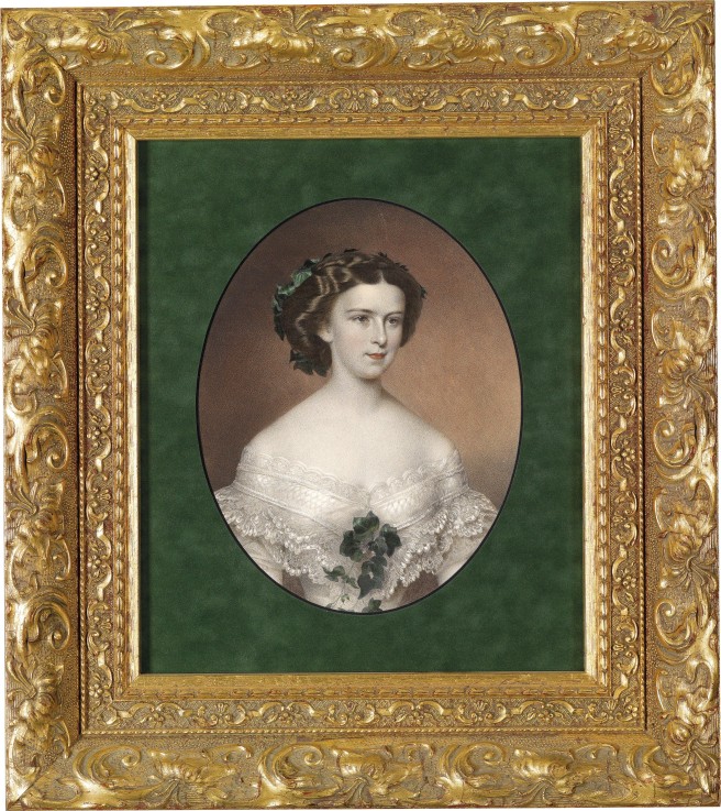 Portrait of Elisabeth of Bavaria od Unbekannter Künstler