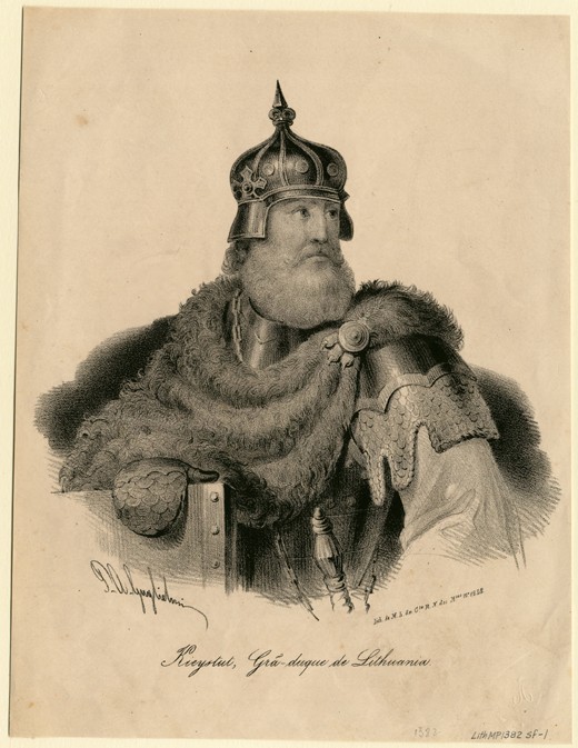 Kestutis, Grand Duke of Lithuania od Unbekannter Künstler