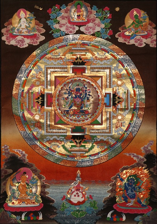Mandala od Unbekannter Künstler