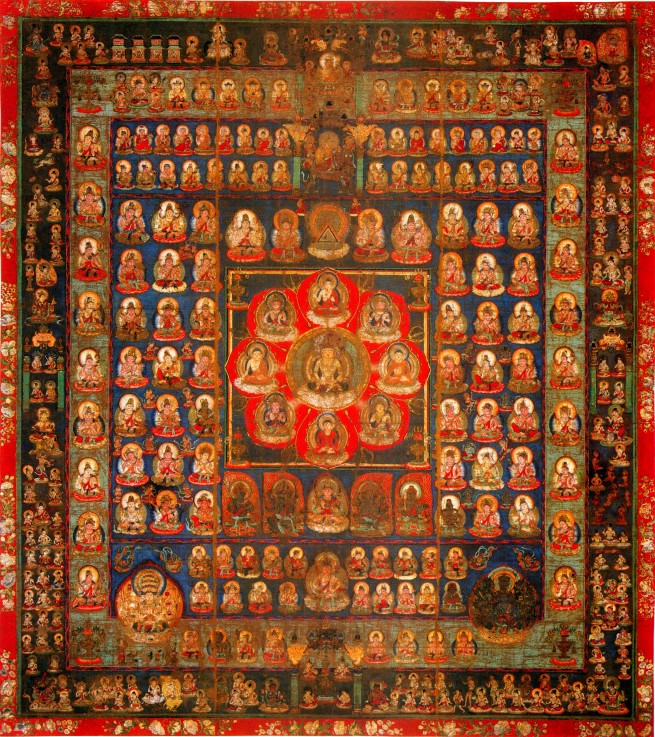 Garbhadhatu Mandala od Unbekannter Künstler