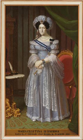 Maria Cristina of Naples and Sicily (1779-1849), Queen of Sardinia