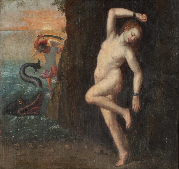 Perseus and Andromeda od Unbekannter Künstler