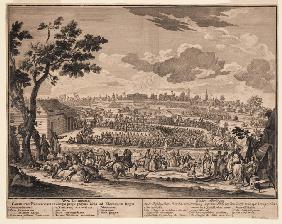 The free election of Augustus II at Wola, outside Warsaw, in 1697