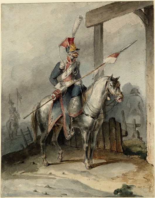 Polish chevauleger of the French Imperial Guard od Unbekannter Künstler