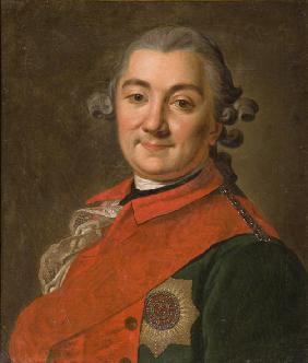 Portrait of the commander-in-chief of the fleet Count Alexey Grigoryevich Orlov of Chesma (1737–1808