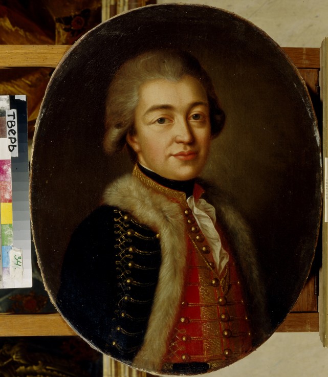 Portrait of Prince Stepan Borisovich Kurakin (1754-1805) od Unbekannter Künstler