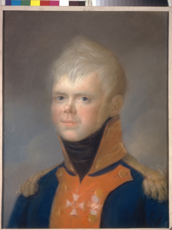 Portrait of Grand Duke Constantine Pavlovich of Russia (1779-1831) od Unbekannter Künstler