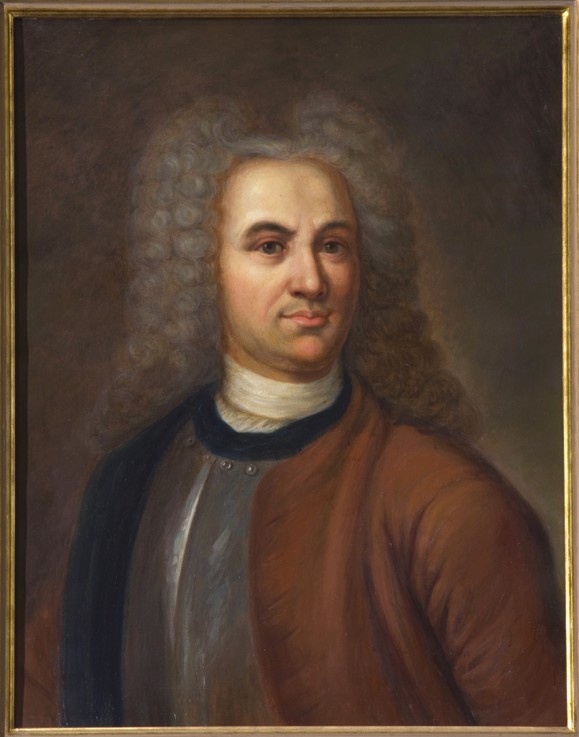 Portrait of the historian Vasily Tatishchev (1686-1750) od Unbekannter Künstler
