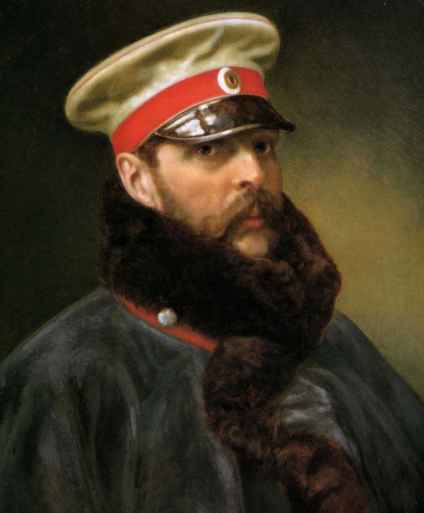 Portrait of Emperor Alexander II (1818-1881) od Unbekannter Künstler