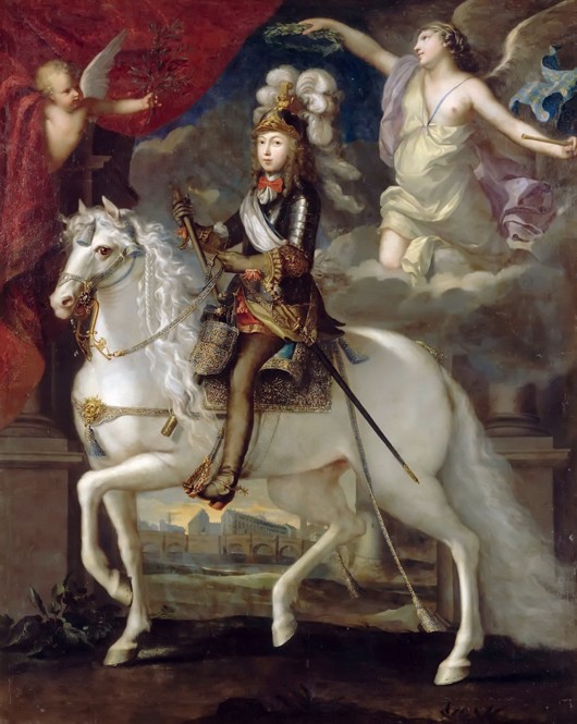 Portrait of the King Louis XIV (1638–1715) as a Child od Unbekannter Künstler