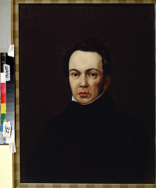 Portrait of the Author, Orientalist and Journalist Osip Senkovsky (1800-1858) od Unbekannter Künstler