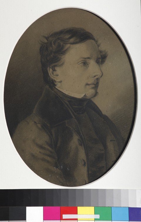 Portrait of the author and lexicographer Vladimir Dal (1801-1872) od Unbekannter Künstler