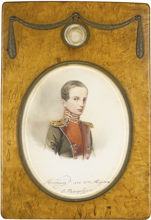 Portrait of Grand Duke Michael Nikolaevich of Russia (1832-1909) od Unbekannter Künstler