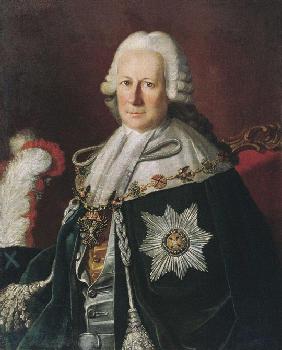 Portrait of the Admiral Semyon Ivanovich Mordvinov (1701-1777) (After Carl Ludwig Christineck))