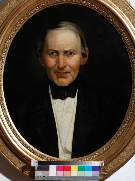 Portrait of Alexander Philippovich Smirdin (1795-1857) od Unbekannter Künstler