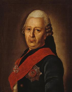 Portrait of Alexey Mikhailovich Obrezkov (1718-1787)