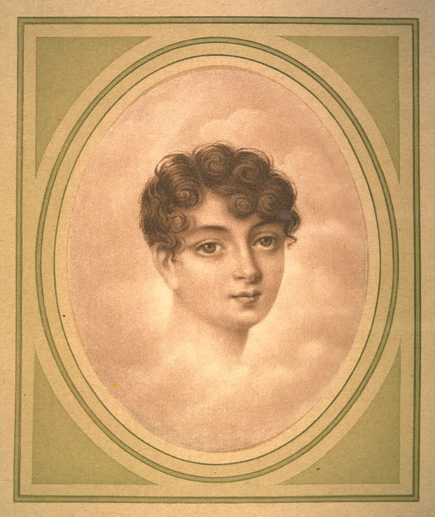 Portrait of Eléonore Denuelle de La Plaigne (1787-1868) od Unbekannter Künstler