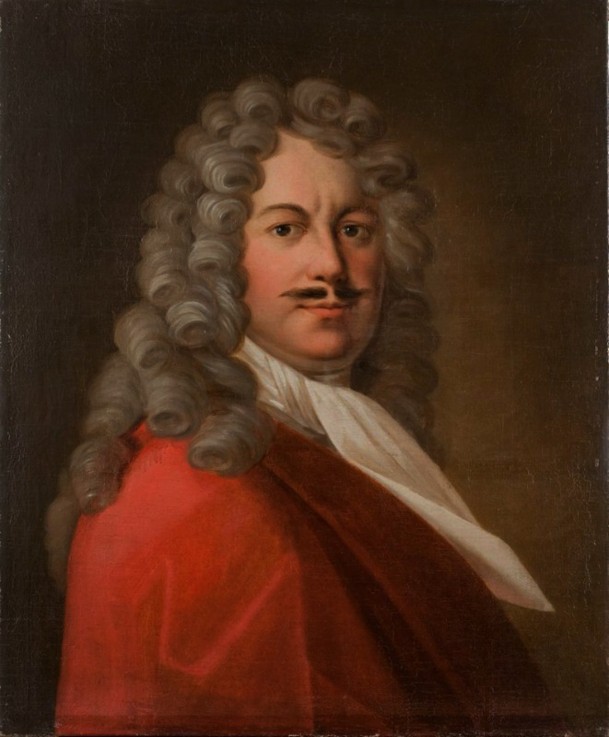 Portrait of Prince Andrey Yakovlevich Khilkov (1676-1718) od Unbekannter Künstler