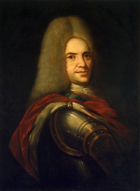 Portrait of Count Grigory Fyodorovich Dolgoruky (1656-1723) od Unbekannter Künstler