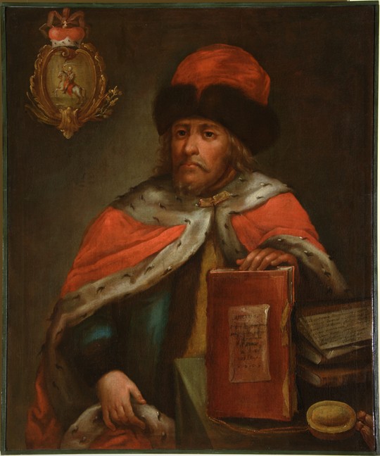 Portrait of Prince Vasily Vasilyevich Galitzine (1643–1714) od Unbekannter Künstler