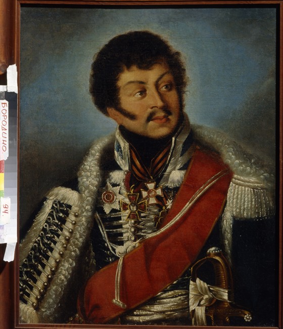 Portrait of the General Dmitry Dmitrievich Shepelev (1771-1841) od Unbekannter Künstler
