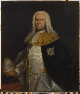 Portrait of Count Andrei Ivanovich Ushakov (1708-1739)