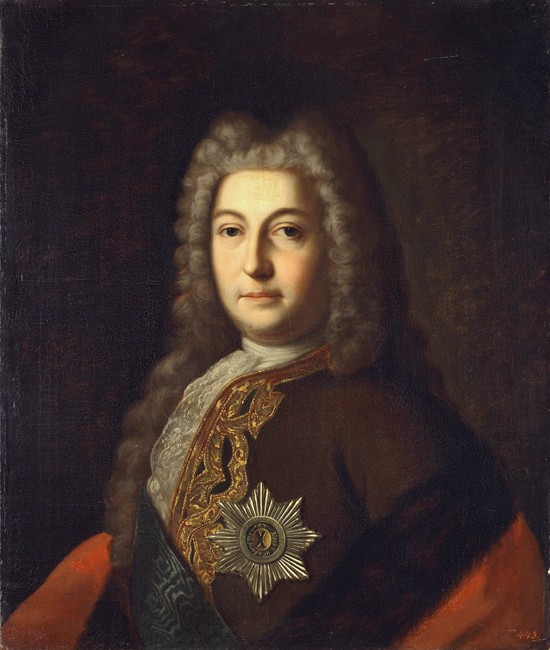 Portrait of Count Heinrich Johann Friedrich (Andrei) Ostermann (1687-1747) od Unbekannter Künstler