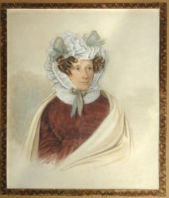 Portrait of Yelizaveta Markovna Poltoratskaya (1768-1838) od Unbekannter Künstler