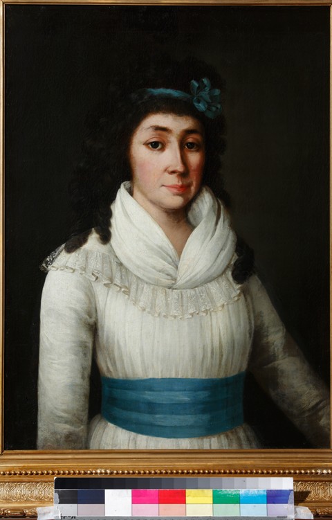 Portrait of Yelizaveta Petrovna Yankova (1768-1861), née Rimskaya-Korsakova od Unbekannter Künstler