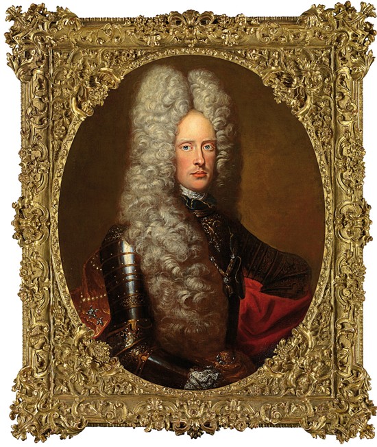 Portrait of Emperor Joseph I (1678-1711) od Unbekannter Künstler