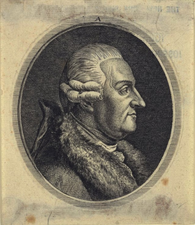 Portrait of the composer Antonio Salieri (1750-1825) od Unbekannter Künstler