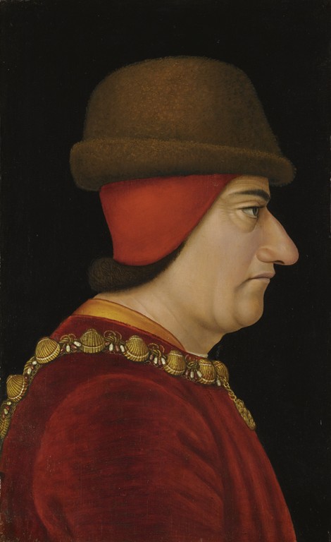 Portrait of Louis XI of France od Unbekannter Künstler