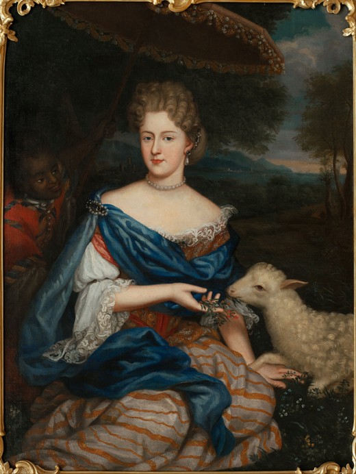 Portrait of Maria Karolina Sobieska (1697-1740) od Unbekannter Künstler