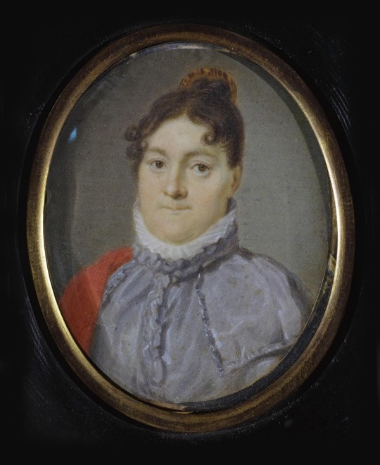 Portrait of Maria Logginovna Mounsey od Unbekannter Künstler