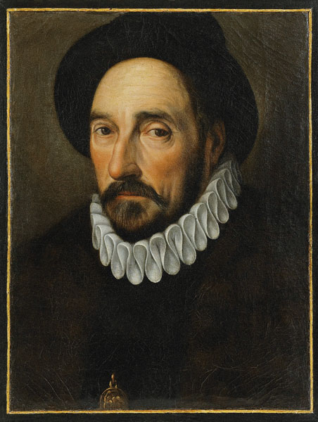 Portrait of Michel de Montaigne (1533-1592) od Unbekannter Künstler